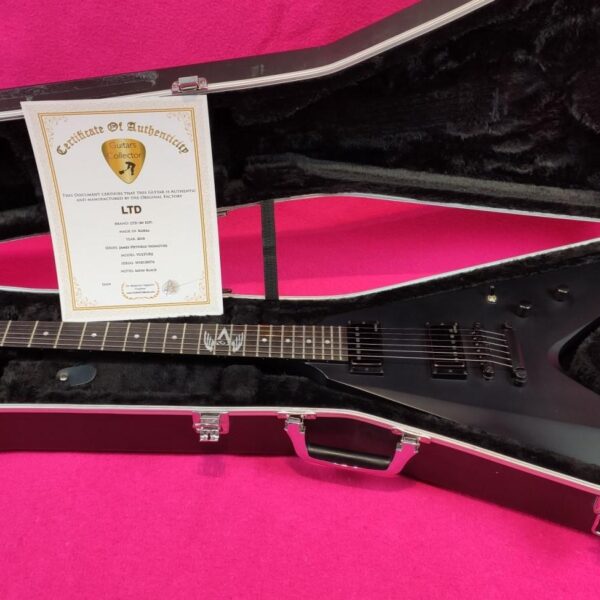 LTD (by ESP) Vulture BLKS James Hetfield Metallica Signature