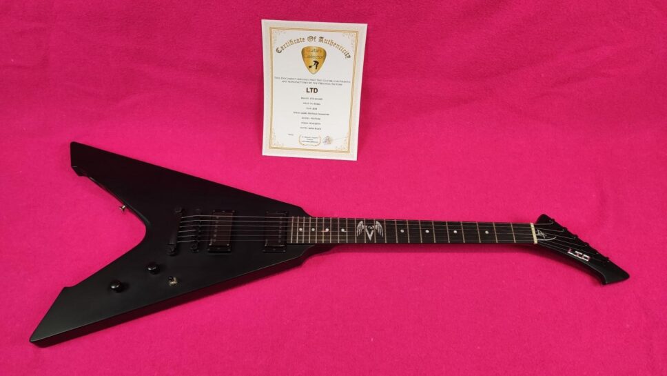 LTD (by ESP) Vulture BLKS James Hetfield Metallica Signature