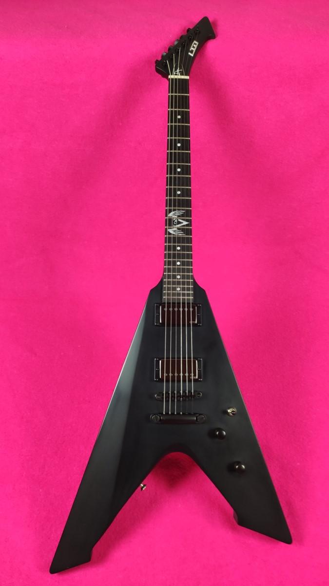 LTD (by ESP) Vulture BLKS James Hetfield Metallica Signature