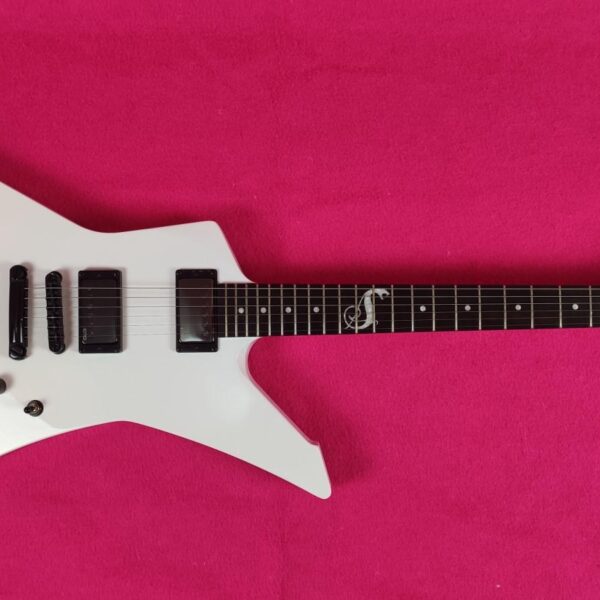LTD (by ESP) Snakebyte SW Snow White James Hetfield Metallica + CUSTODIA