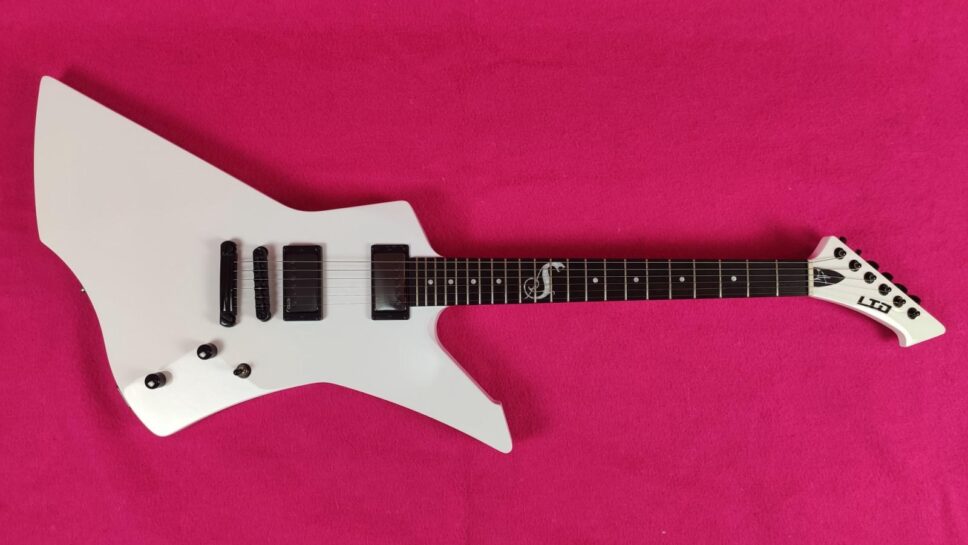 LTD (by ESP) Snakebyte SW Snow White James Hetfield Metallica + CUSTODIA