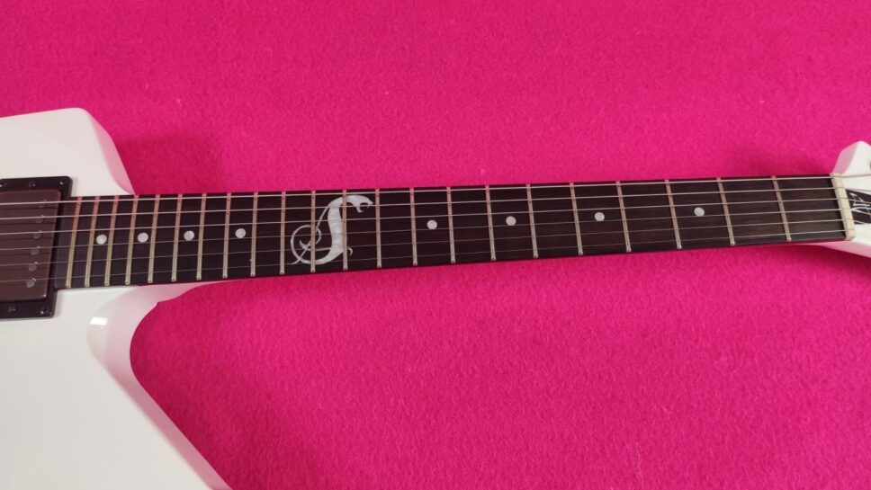 LTD (by ESP) Snakebyte SW Snow White James Hetfield Metallica + CUSTODIA