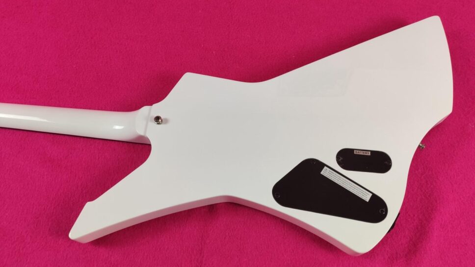 LTD (by ESP) Snakebyte SW Snow White James Hetfield Metallica + CUSTODIA