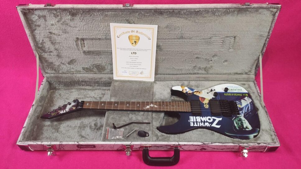 LTD (by ESP) KH-WZ White Zombie Kirk Hammett Metallica Signature