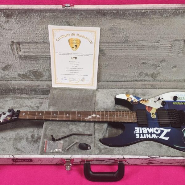 LTD (by ESP) KH-WZ White Zombie Kirk Hammett Metallica Signature