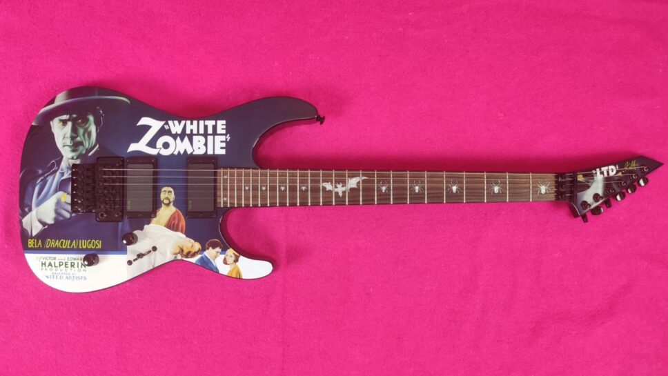 LTD (by ESP) KH-WZ White Zombie Kirk Hammett Metallica Signature