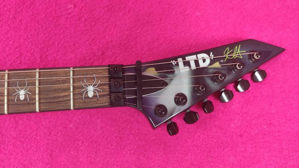 LTD (by ESP) KH-WZ White Zombie Kirk Hammett Metallica Signature