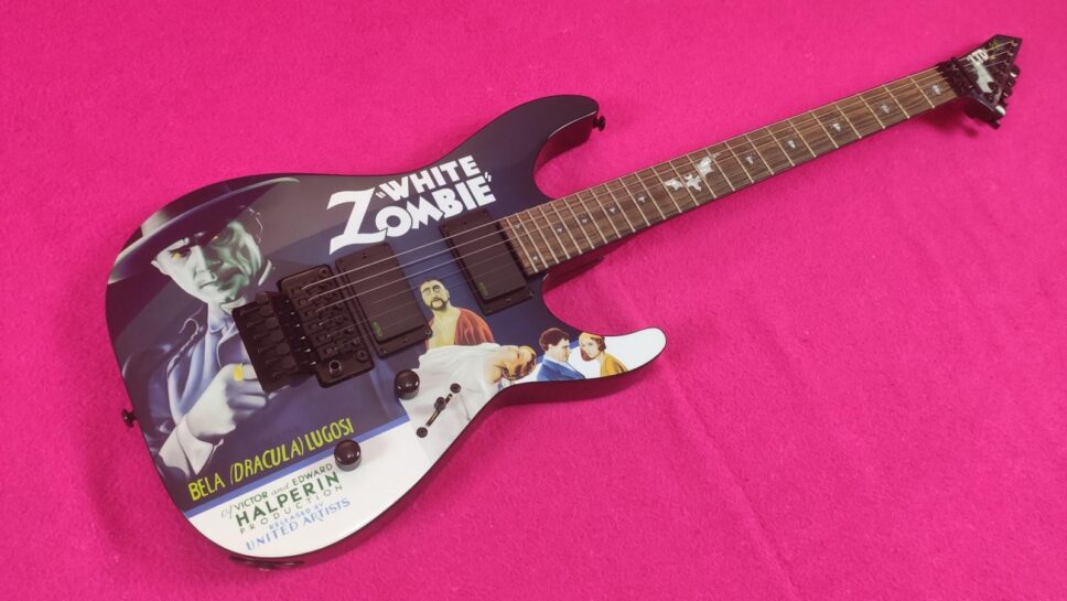 LTD (by ESP) KH-WZ White Zombie Kirk Hammett Metallica Signature