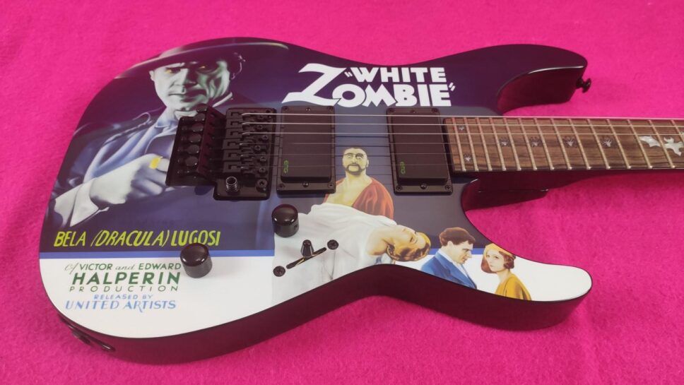 LTD (by ESP) KH-WZ White Zombie Kirk Hammett Metallica Signature