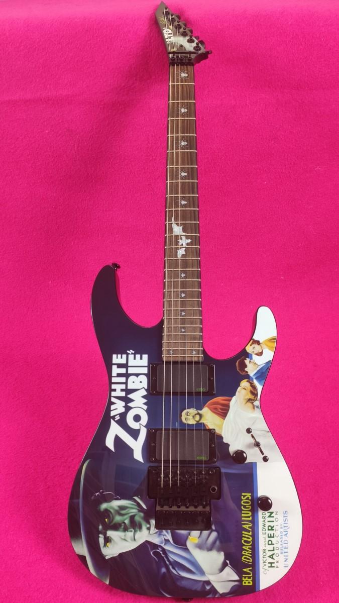 LTD (by ESP) KH-WZ White Zombie Kirk Hammett Metallica Signature
