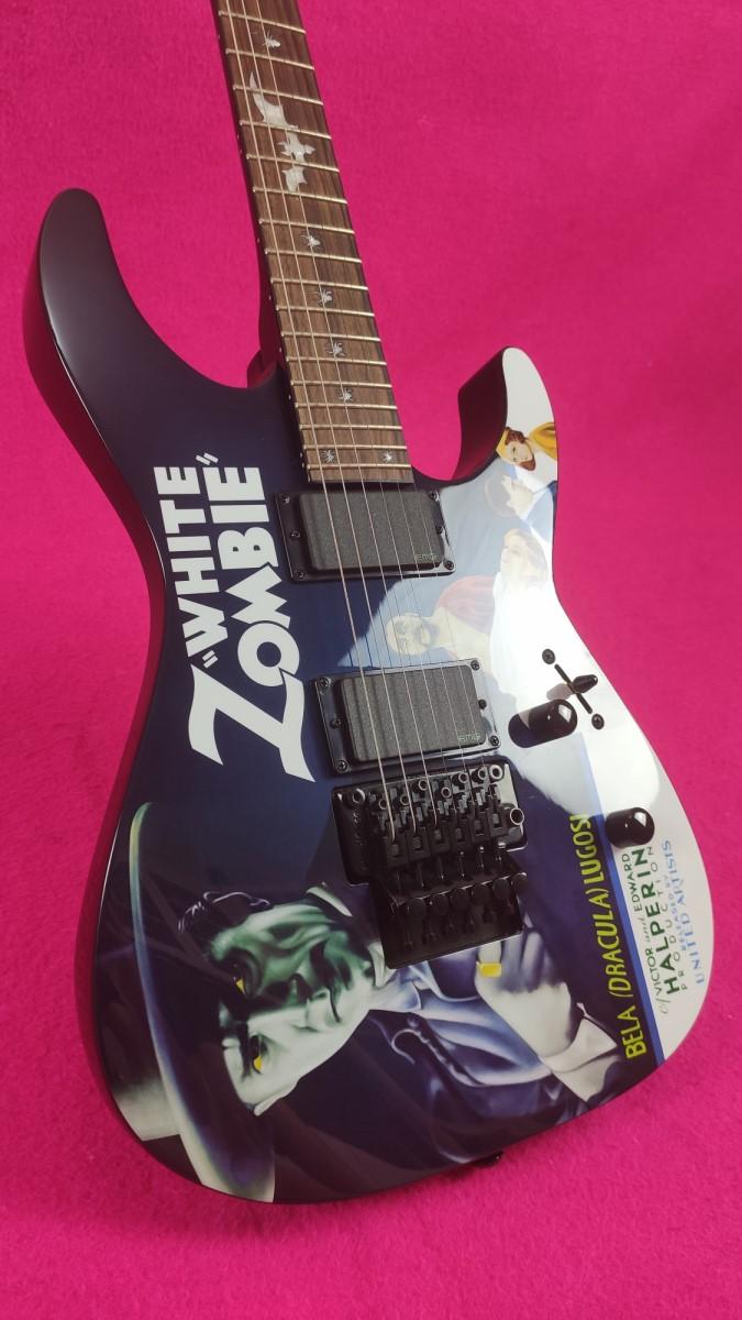 LTD (by ESP) KH-WZ White Zombie Kirk Hammett Metallica Signature