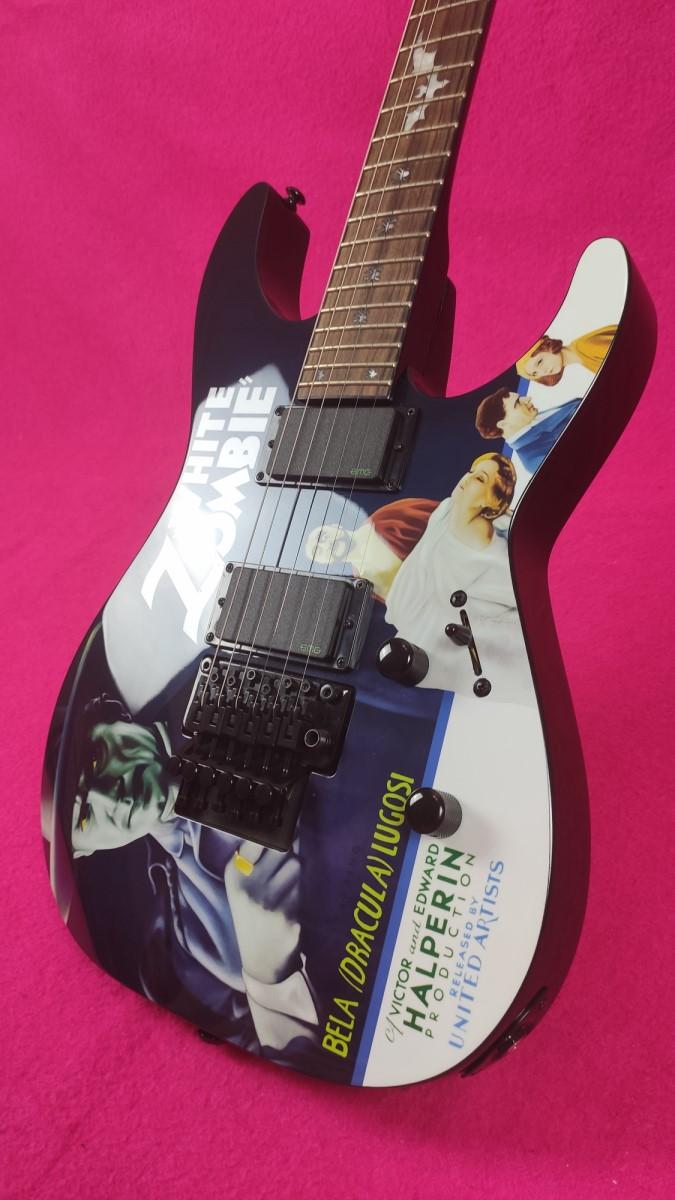 LTD (by ESP) KH-WZ White Zombie Kirk Hammett Metallica Signature