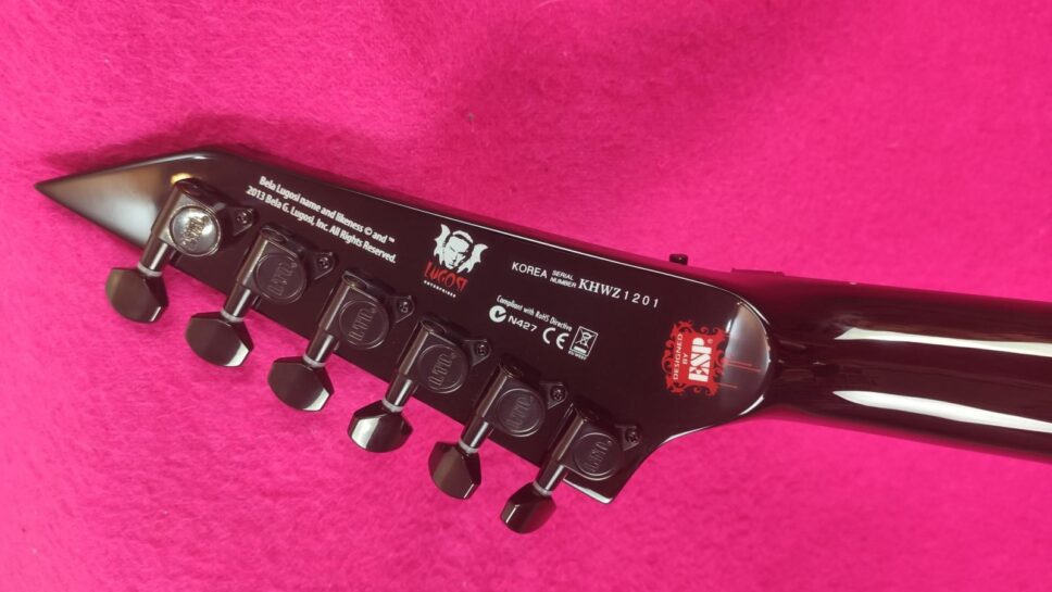 LTD (by ESP) KH-WZ White Zombie Kirk Hammett Metallica Signature