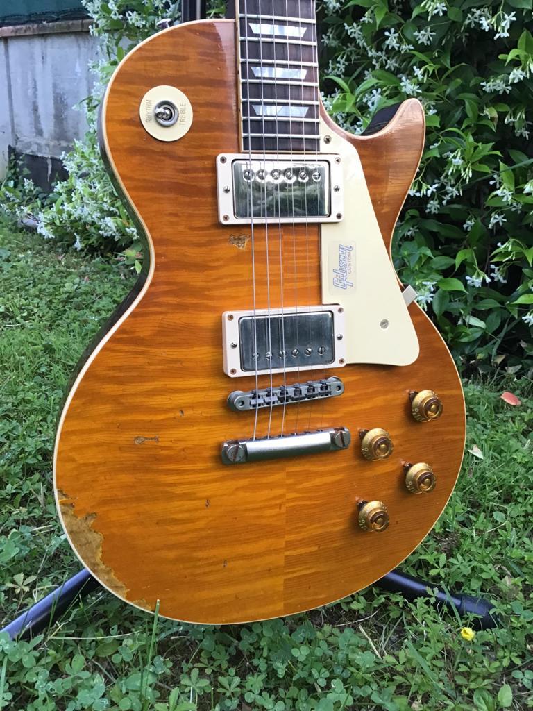 Gibson les Paul ultra aged 1959 true historic BAZILIAN ROSEWOOD BOAR