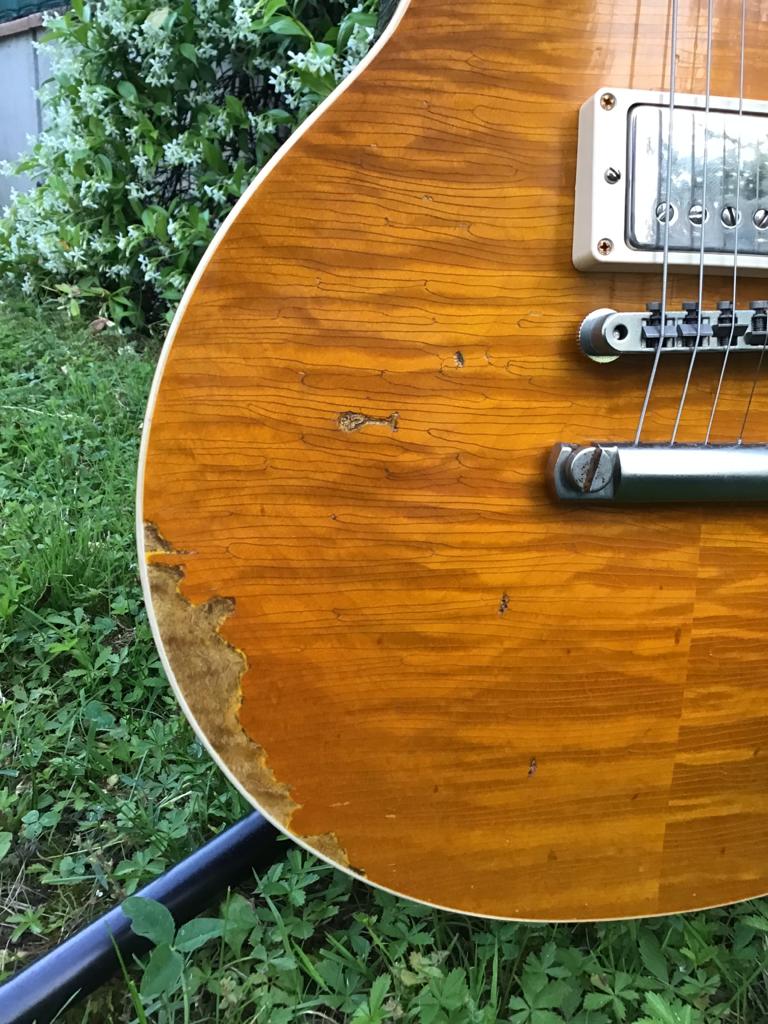Gibson les Paul ultra aged 1959 true historic BAZILIAN ROSEWOOD BOAR