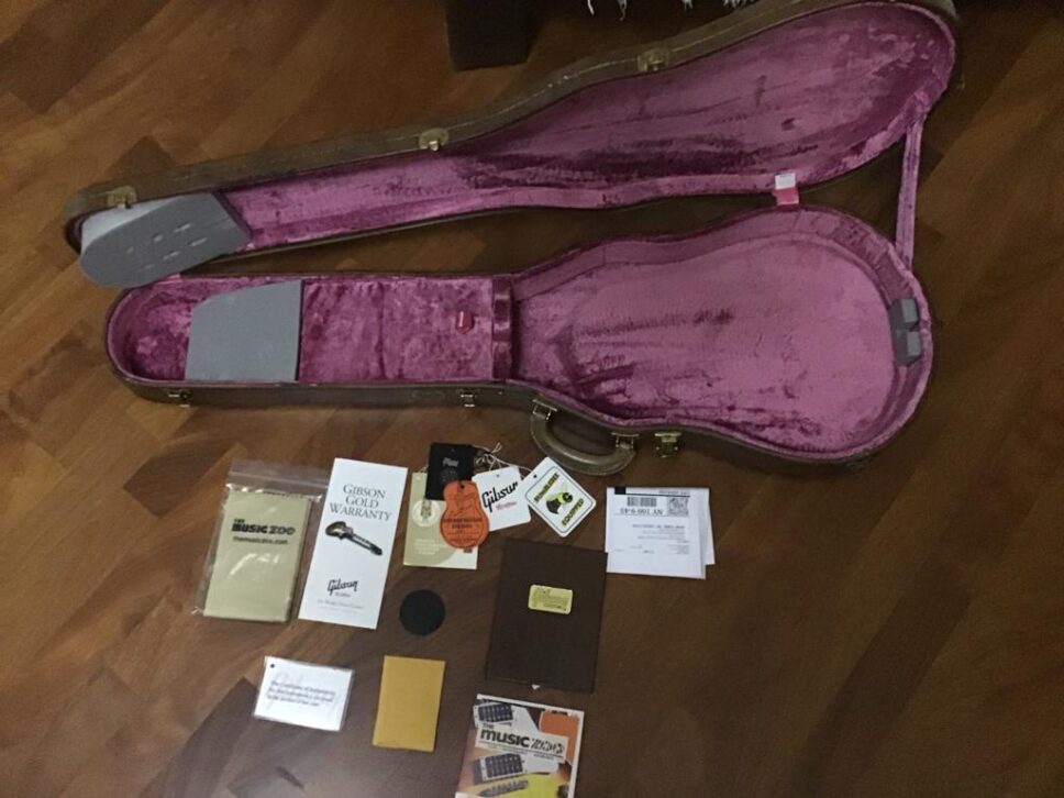 Gibson les Paul ultra aged 1959 true historic BAZILIAN ROSEWOOD BOAR