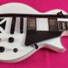 LTD (by ESP) Iron Cross SW (Snow White) James Hetfield Signature