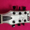 LTD (by ESP) Iron Cross SW (Snow White) James Hetfield Signature