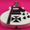 LTD (by ESP) Iron Cross SW (Snow White) James Hetfield Signature