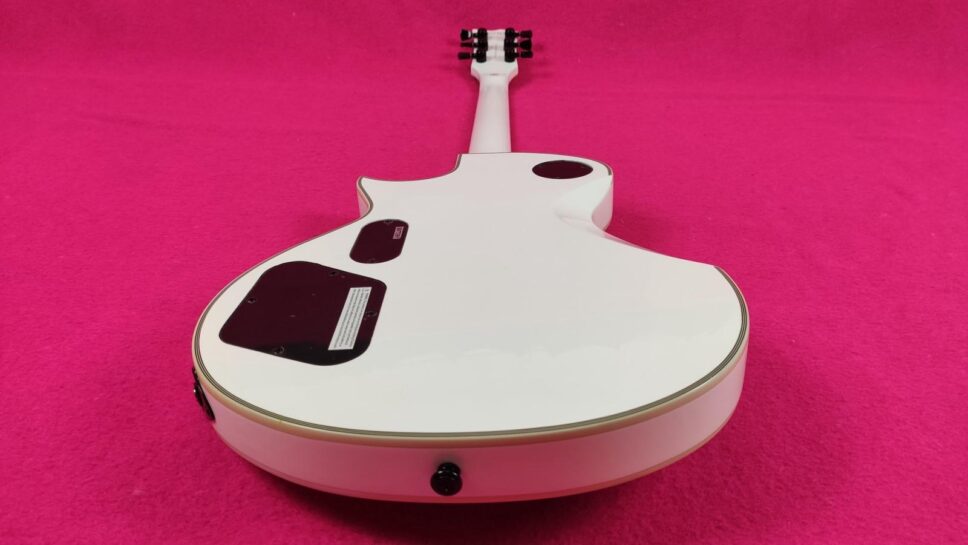 LTD (by ESP) Iron Cross SW (Snow White) James Hetfield Signature