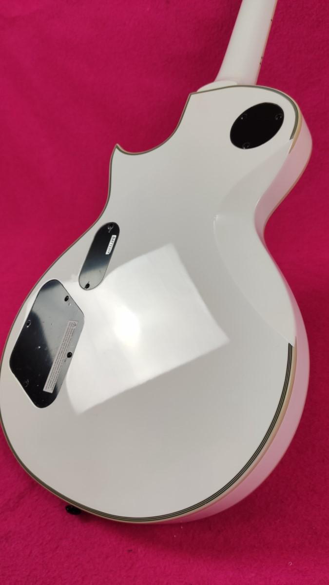 LTD (by ESP) Iron Cross SW (Snow White) James Hetfield Signature