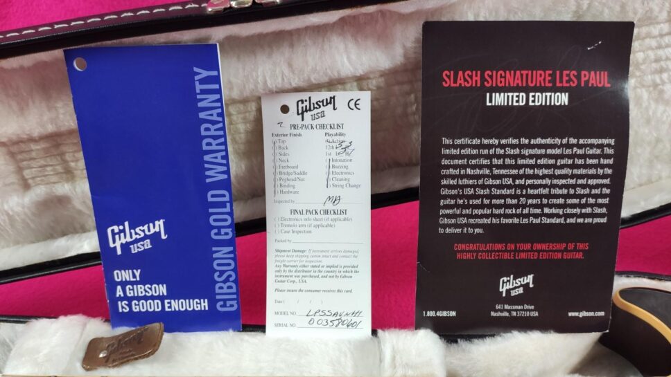 Gibson USA Slash Les Paul Standard 2008