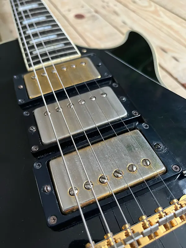 1977 Gibson Les Paul Custom Black Beauty Excellent Condition