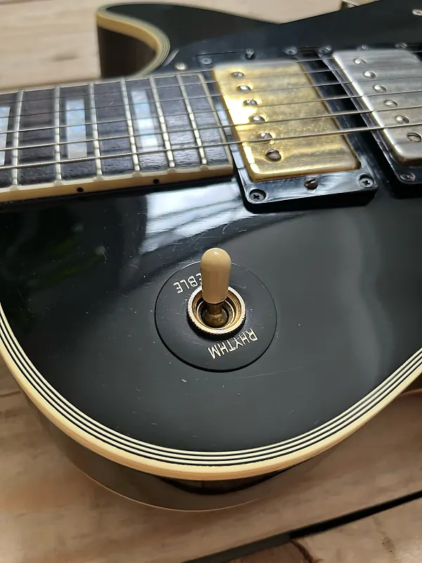 1977 Gibson Les Paul Custom Black Beauty Excellent Condition
