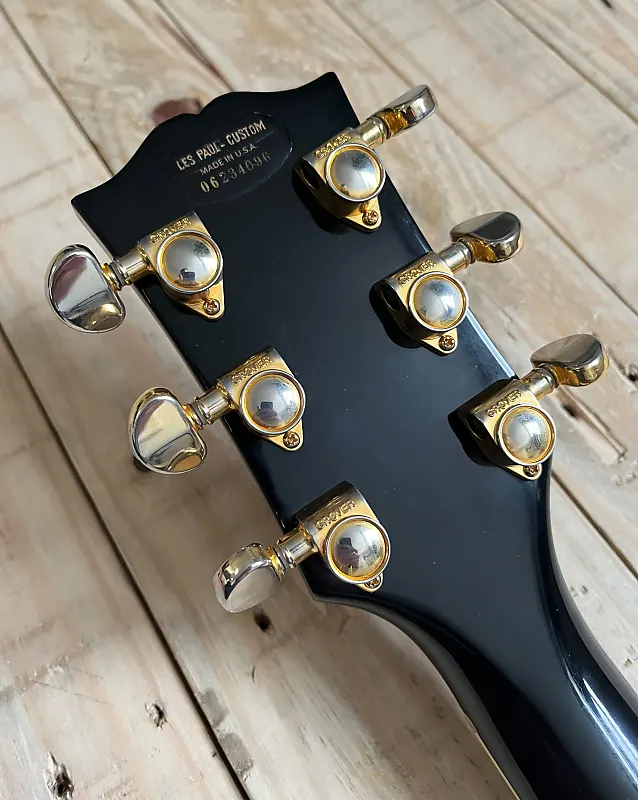 1977 Gibson Les Paul Custom Black Beauty Excellent Condition
