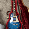 Gibson Les Paul Traditional Pro V Flame Top Electric Guitar Blueberry