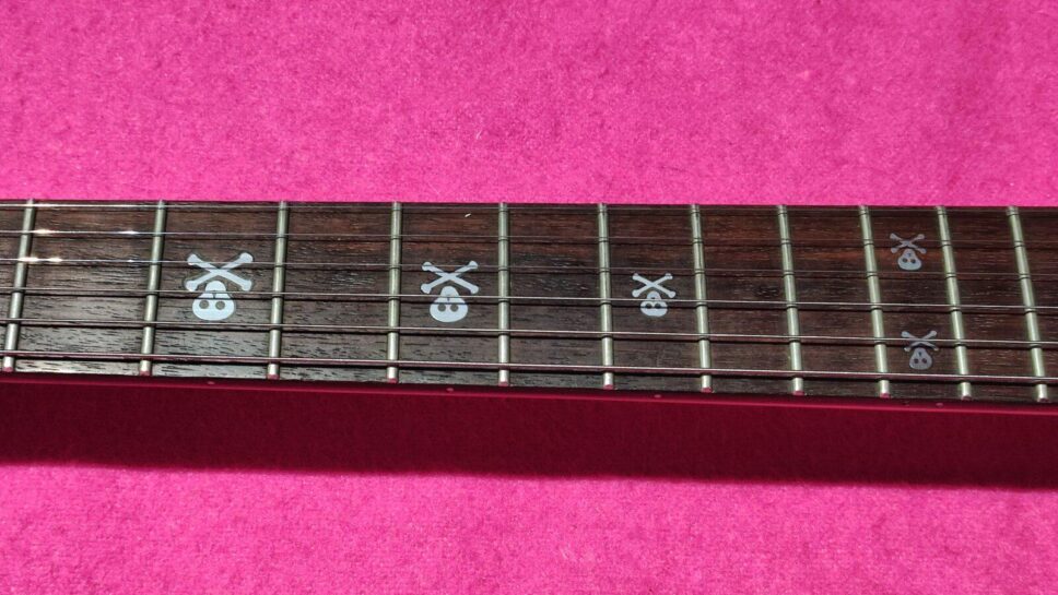 ESP M2 HAMMETT Skull & Crossbones (Metallica) from 1994