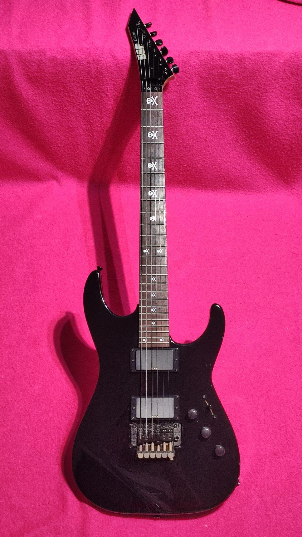 ESP M2 HAMMETT Skull & Crossbones (Metallica) from 1994