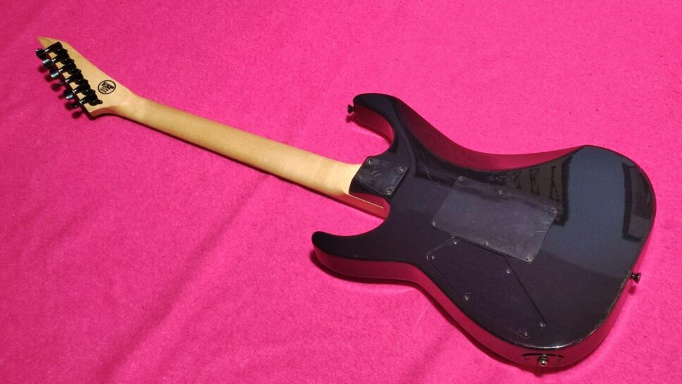 ESP M2 HAMMETT Skull & Crossbones (Metallica) from 1994