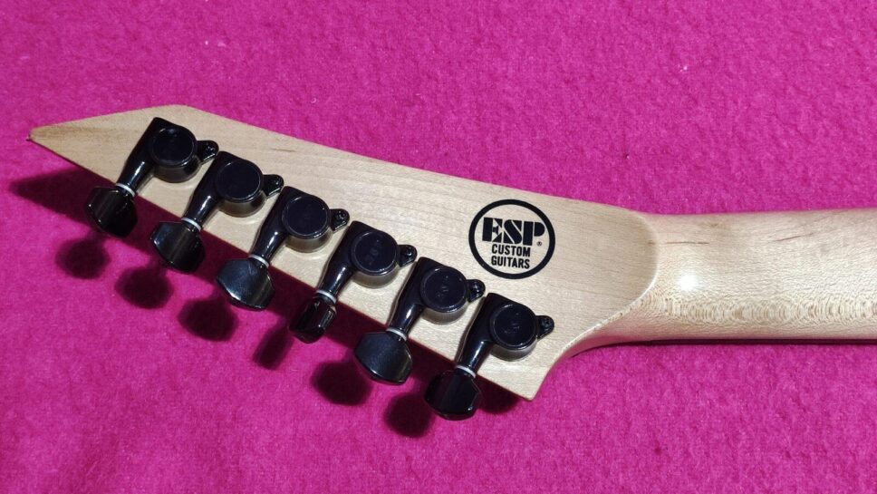 ESP M2 HAMMETT Skull & Crossbones (Metallica) from 1994