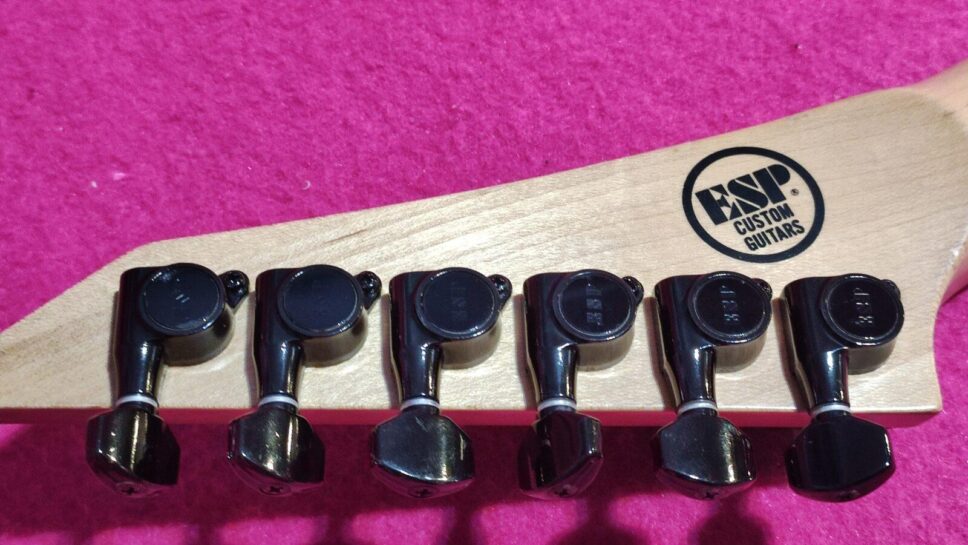 ESP M2 HAMMETT Skull & Crossbones (Metallica) from 1994