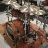 Sleishman Omega Full Maple Drum Set Rock Free Floating 10-12-14-16-22