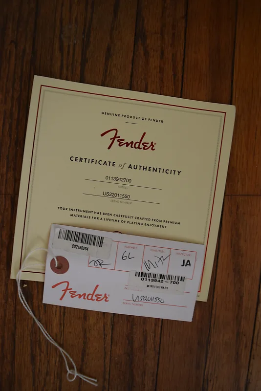 Fender American Professional II Telecaster 2022, OHSC & Paperwork