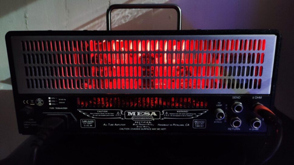 MESA BOOGIE MINI RECTIFIER TWENTY-FIVE TESTATA COME NUOVA!