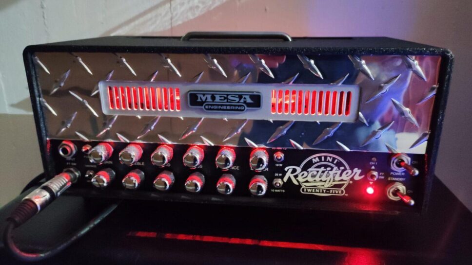 MESA BOOGIE MINI RECTIFIER TWENTY-FIVE TESTATA COME NUOVA!