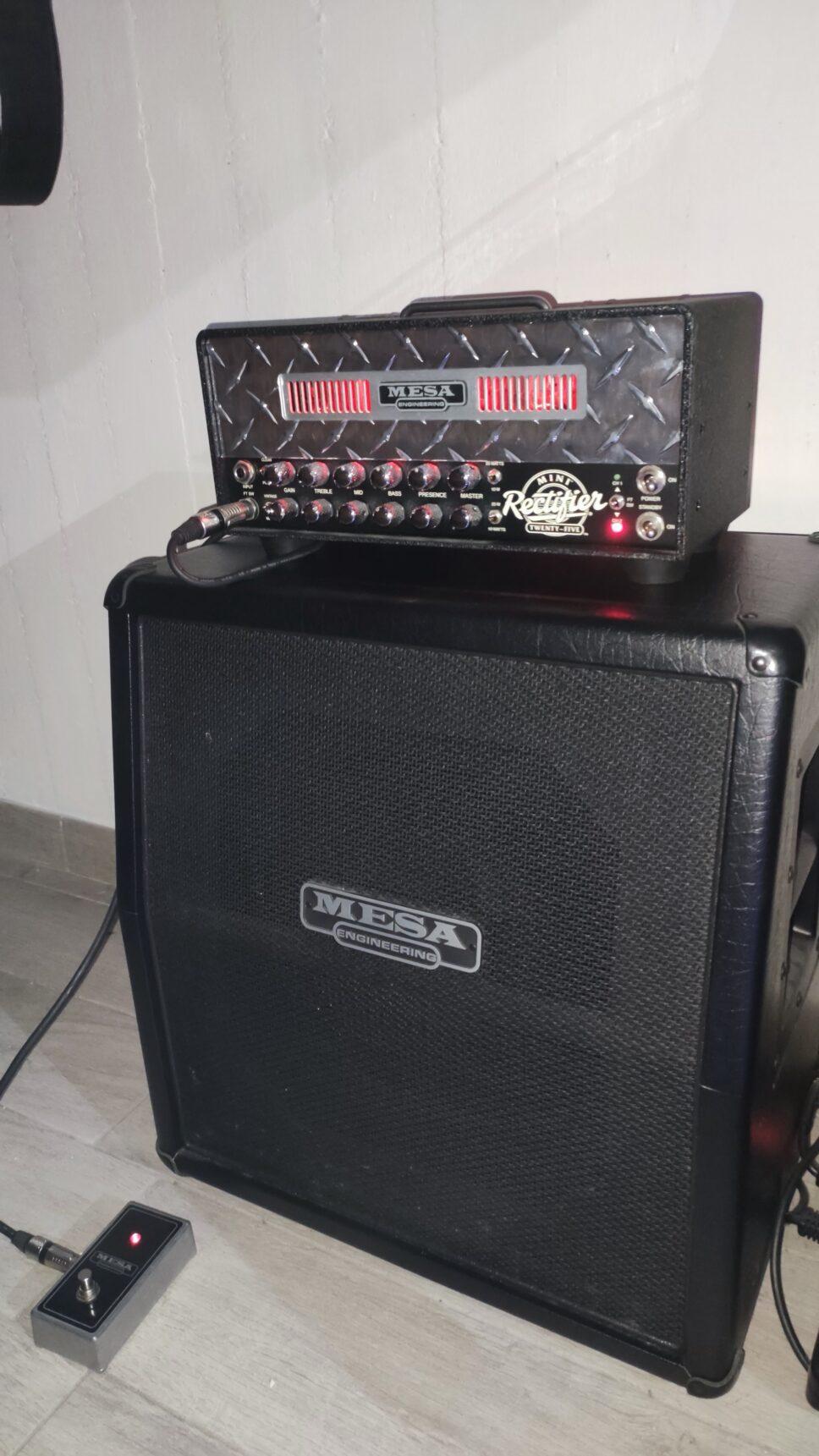 MESA BOOGIE MINI RECTIFIER TWENTY-FIVE TESTATA COME NUOVA!
