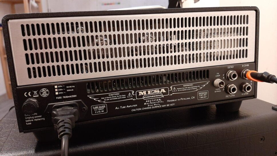 MESA BOOGIE MINI RECTIFIER TWENTY-FIVE TESTATA COME NUOVA!