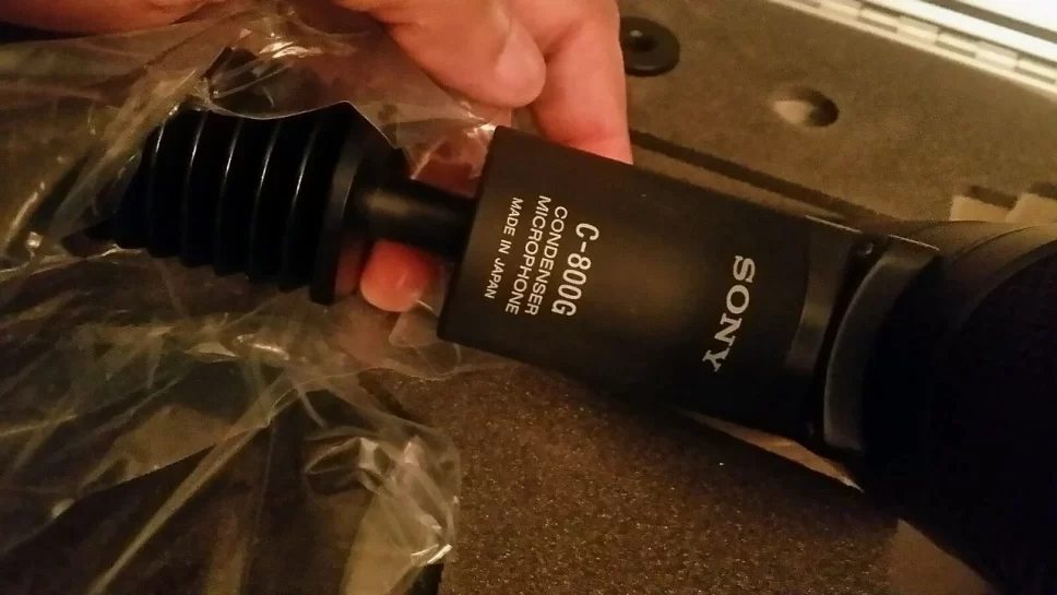Sony C800G PAC Studio Tube Condenser Microphone