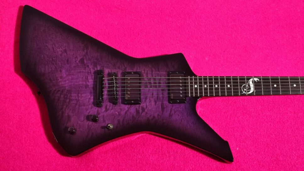 LTD (by ESP) Snakebyte SE Purple James Hetfield Limited Edit