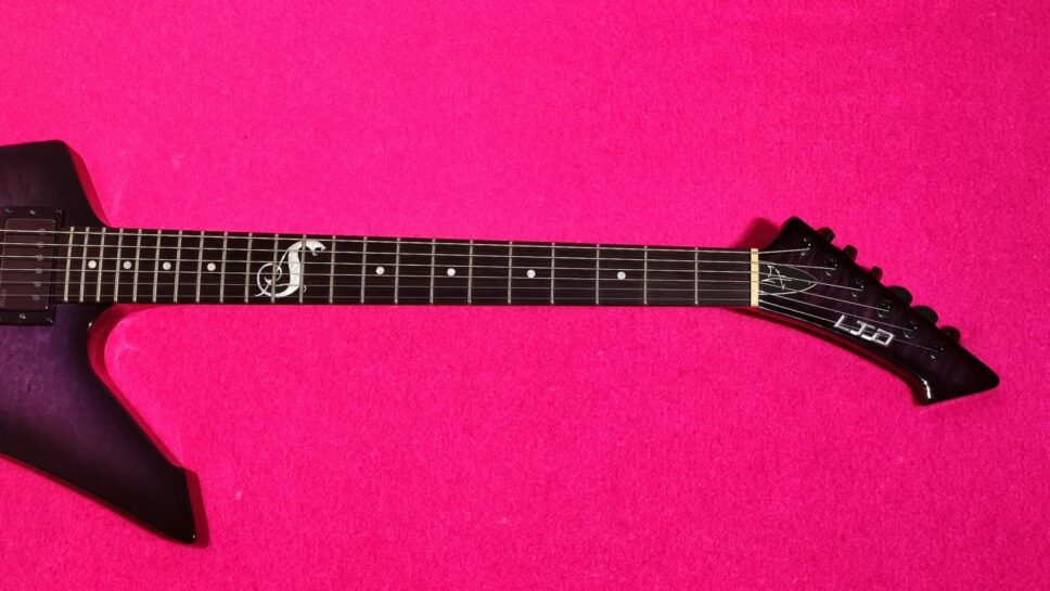 LTD (by ESP) Snakebyte SE Purple James Hetfield Limited Edit