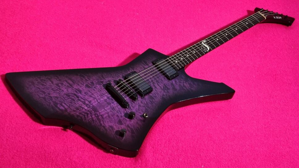 LTD (by ESP) Snakebyte SE Purple James Hetfield Limited Edit