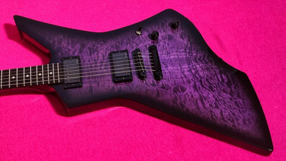 LTD (by ESP) Snakebyte SE Purple James Hetfield Limited Edit