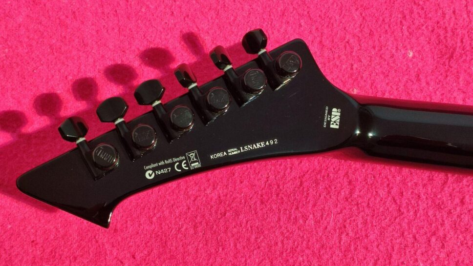 LTD (by ESP) Snakebyte SE Purple James Hetfield Limited Edit