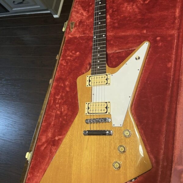gibson explorer electric guitar.