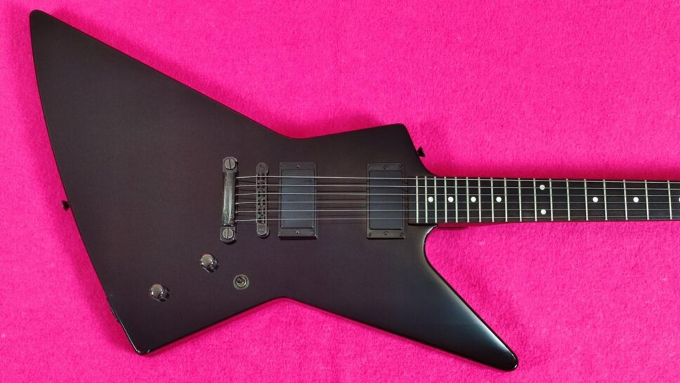 Edwards (by ESP) E-EX-75M Banana Headstock James Hetfield Explorer