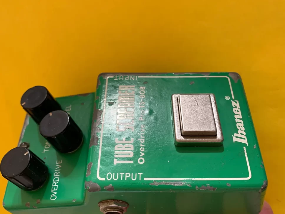 Vintage 1980 Ibanez TS808 Tube Screamer TI RC4558P Sn 113713